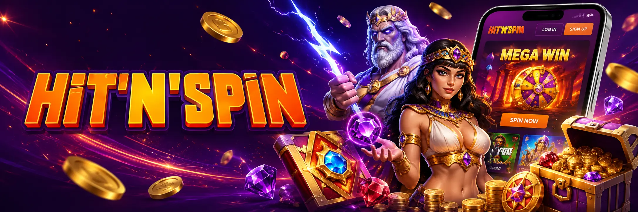 HitNSpin, ξένο καζίνο εξωτερικού με άδεια Curaçao