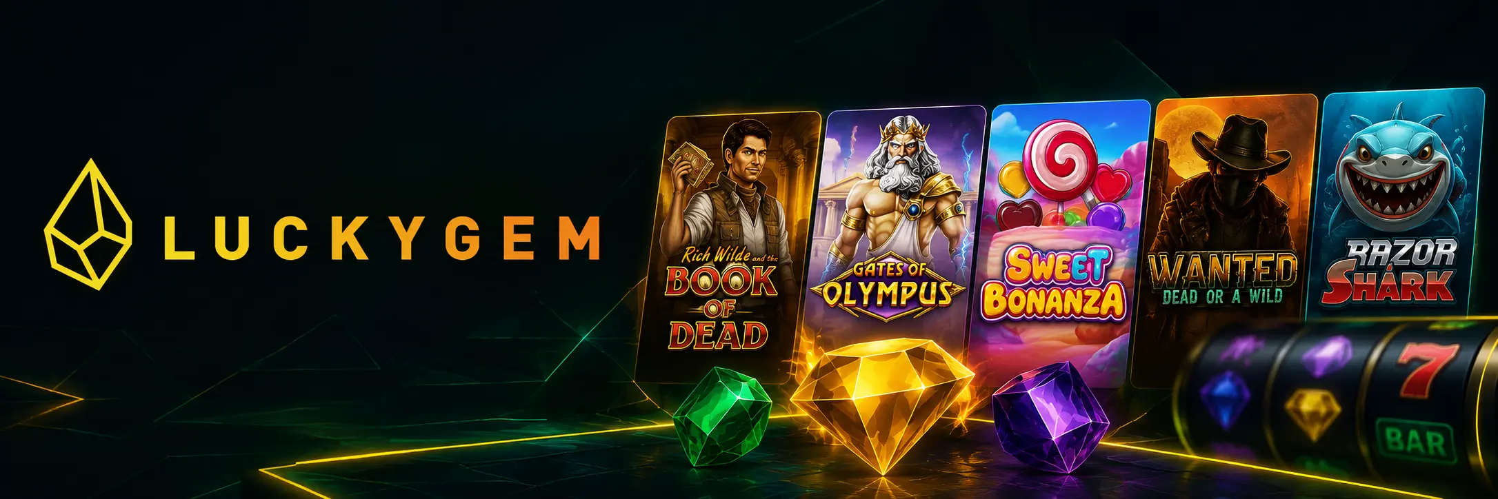 LuckyGem, ξένο online casino χωρίς επιβεβαιωμένη άδεια